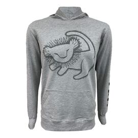 Sudadera Disney Rey León TEC Gris, unisex