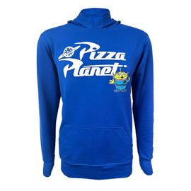 Sudadera Disney Pizza Planet TEC Azul, unisex