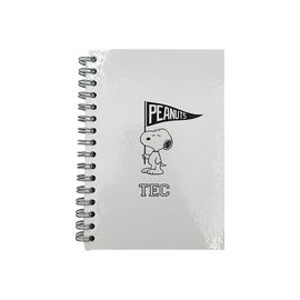 Libreta Flag Snoopy TEC Blanca