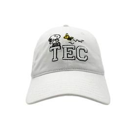 Gorra Premium Snoopy Woodstock TEC Blanca