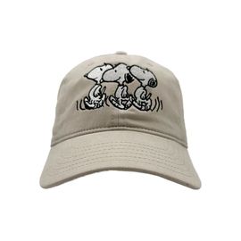 Gorra Premium Three Snoopy TEC Beige