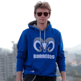 Sudadera (TEST) BORREGOS azul, unisex