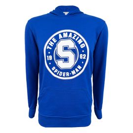 Sudadera Algodón Marvel Spiderman TEC Azul, unisex