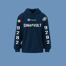 Sudadera SINAVOLT azul, unisex