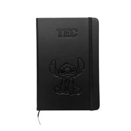 Libreta Disney Stitch TEC, Negra