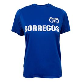 Playera Deportiva Fan BORREGOS Dama, Azul