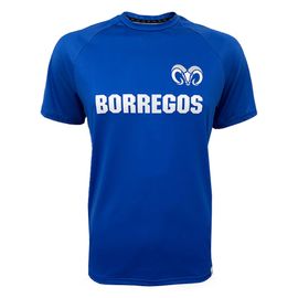 Playera Deportiva Fan BORREGOS Caballero, Azul